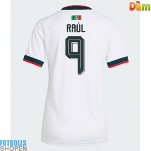 Billiga Mexiko Raul Jimenez #9 Bortatröja Dam VM 2026 Kortärmad